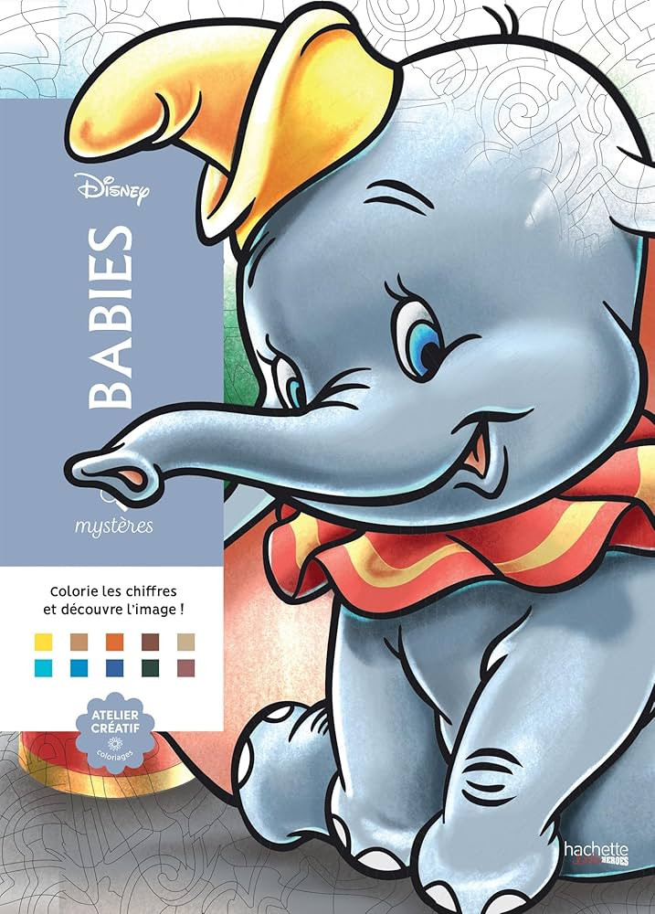 Coloriages mystères Disney Babies | Amazon (US)