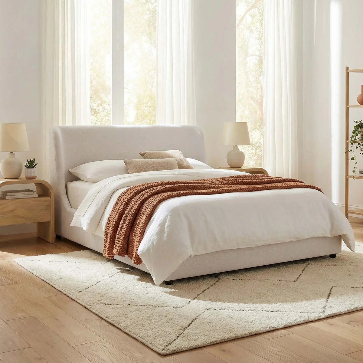 Becki Owens for Joss & Main Upholstered Platform Bed | Wayfair North America