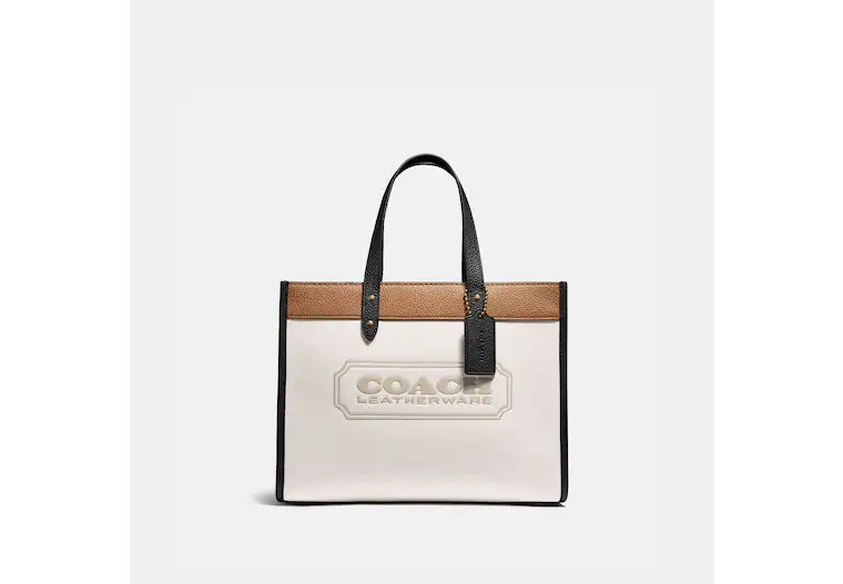 Field Tote 30 In Colorblock With Coach Badge | Coach (US)