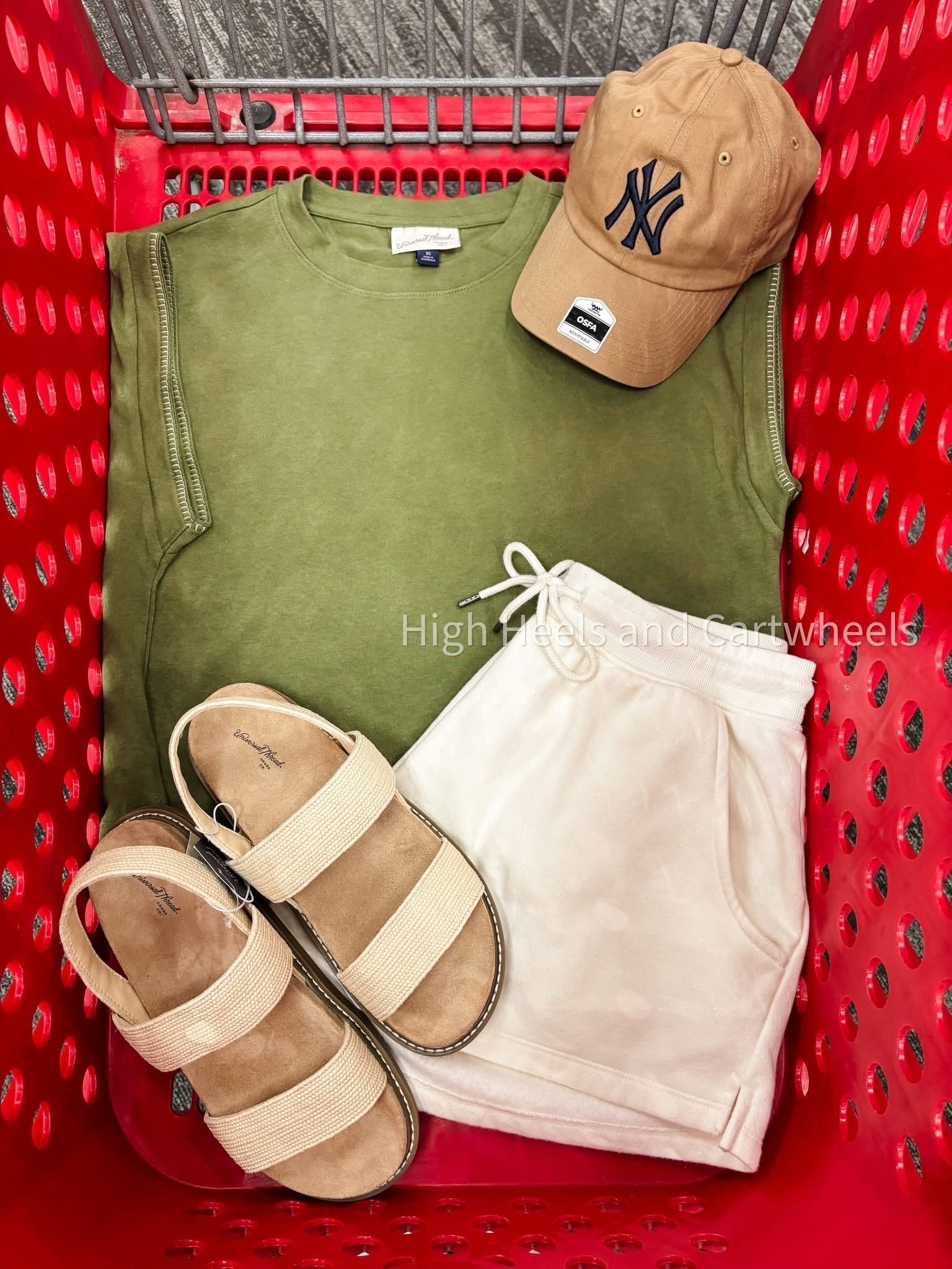 Loving this whole look from Targ! Great price on the top and shorts also!