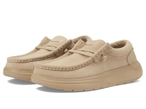 HEYDUDE Wendy COMF Suede Tan Size 5, Women’s Shoes, Women’s Slip-on Loafers, Comfortable & Light-Weight | Amazon (US)