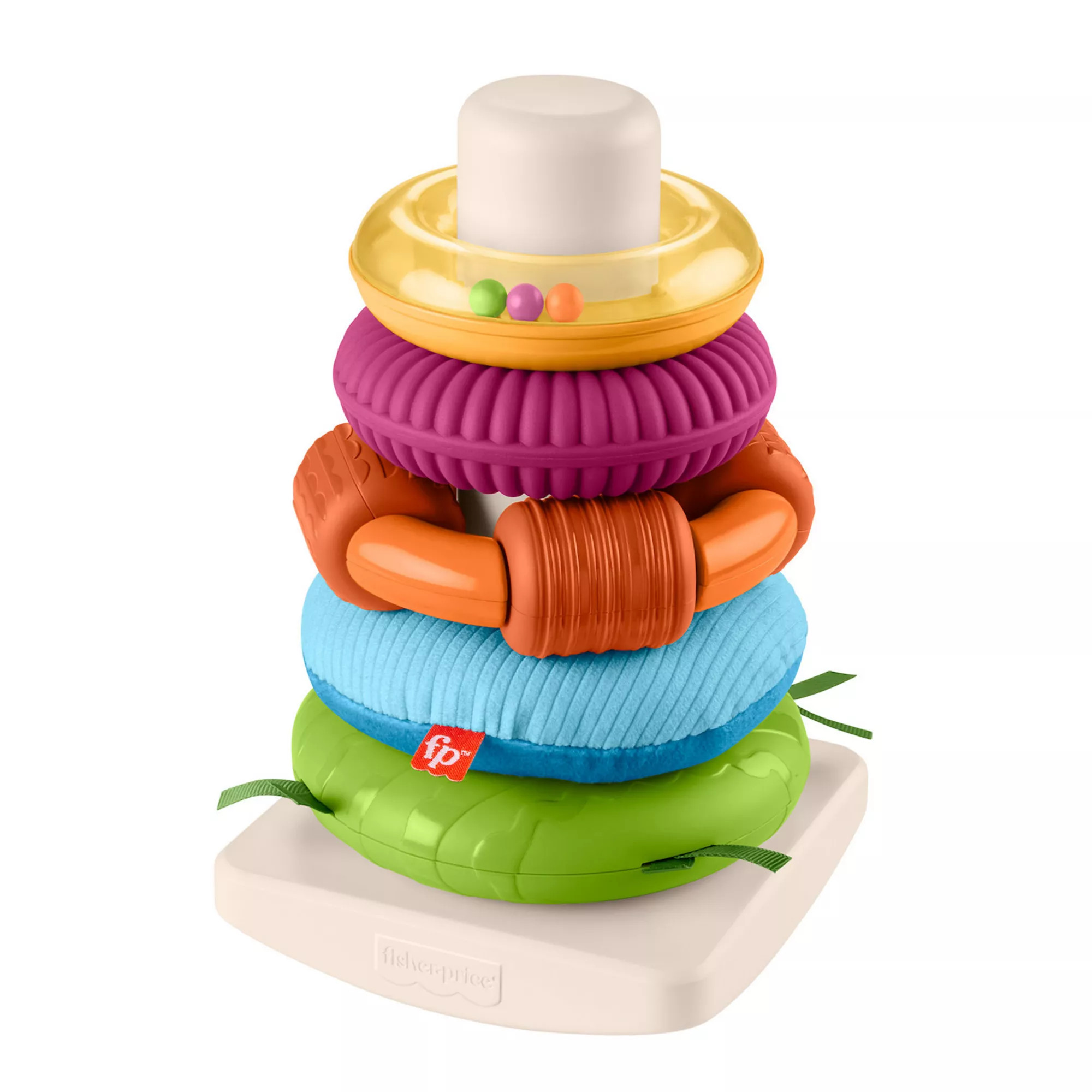 Fisher-Price Rock-A-Stack Roly-Poly Sensory Stacking Toy | Kohl's