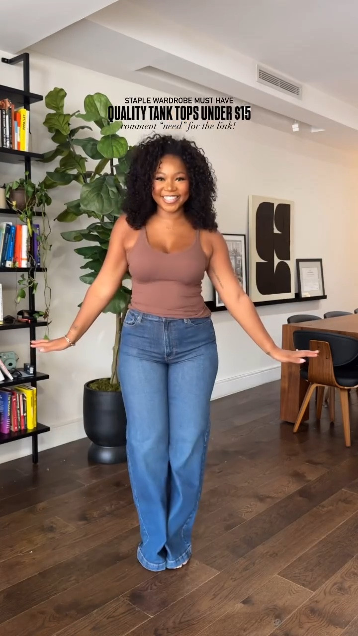 I am 5’9 | 200 lbs wearing a SMALL in the tank tops and a 10 TALL in the jeans for a snug fit that took some time to break in and be the perfect Jean!!! Sometimes it’s the little things you’re just not thinking about, but certainly NEED to!

#LTKfindsunder50 #LTKstyletip #LTKmidsize