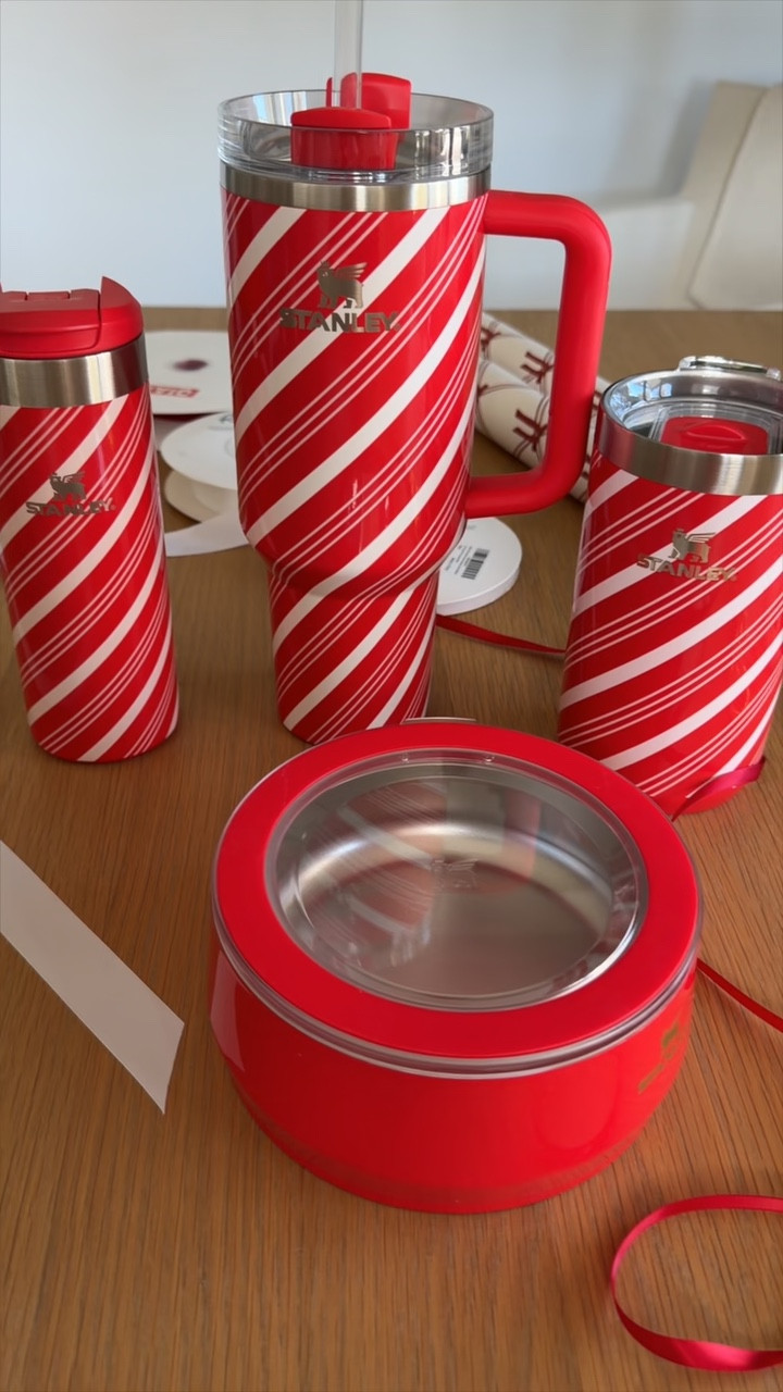 Ready to wrap?! @stanley_brand’s new holiday colors at @target are so festive and make the perfect gift this holiday season. We’ve been Stanley 1913 fans for years and love how they are both an aesthetic and practical gift. Pick up the Candy Cane Twist Stanley 1913 in Target stores or online and getting moving on your holiday gift list! #Stanley1913Partner 

#LTKHoliday #LTKGiftGuide #LTKHome
