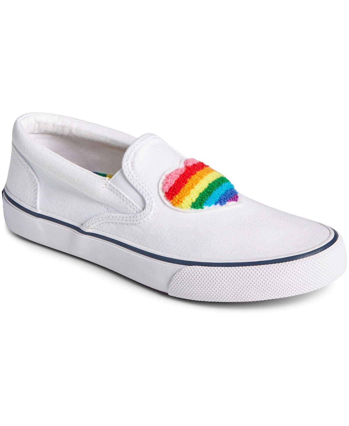 Sperry Men's Striper Ii Slip-On Pride Sneakers Men's Shoes | Macys (US)