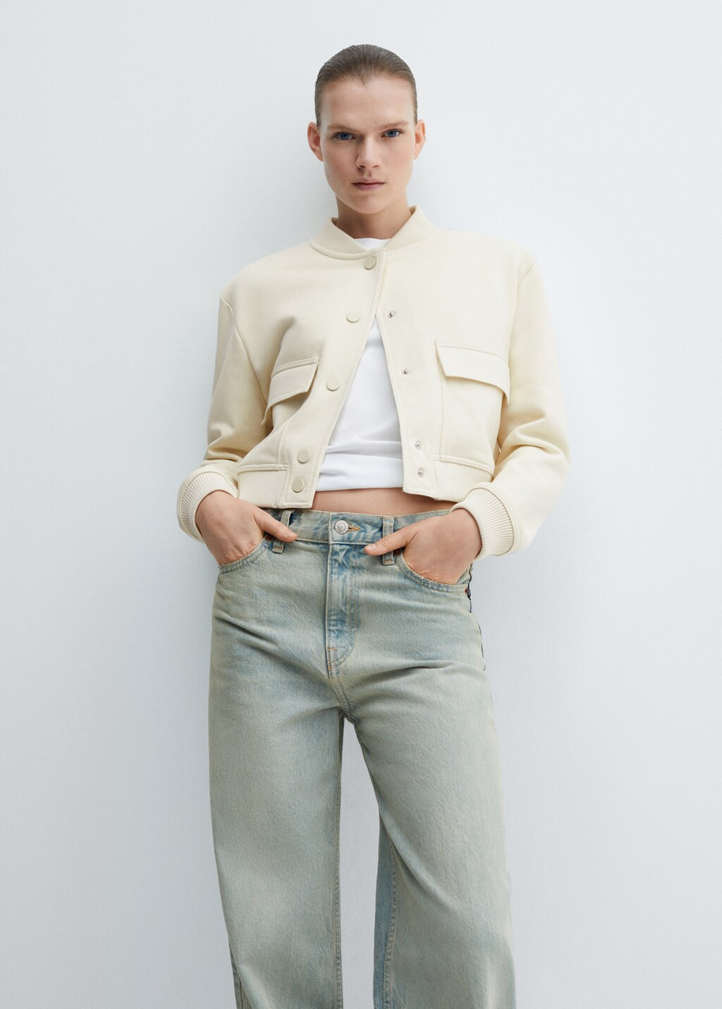 Veste bomber coton | MANGO (FR)