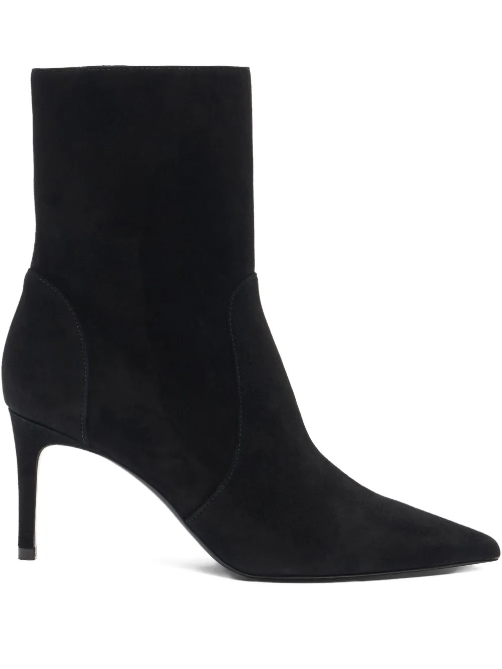 Stuart Weitzman 75 Mm Stuart Power Laarzen Met Puntige Neus En Ritsdetail | Zwart | FARFETCH NL | Farfetch Global