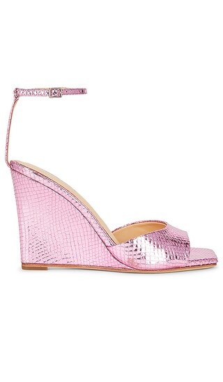 Wedged Sandal in Rosa | Revolve Clothing (Global)