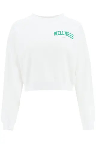 SPORTY & RICH WELLNESS IVY CROPPED SWEATSHIRT | Residenza725 US