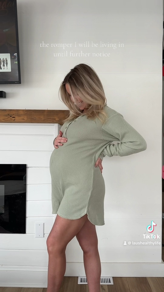 Living in this romper! Wearing medium 

#LTKVideo #LTKSpringSale #LTKbump