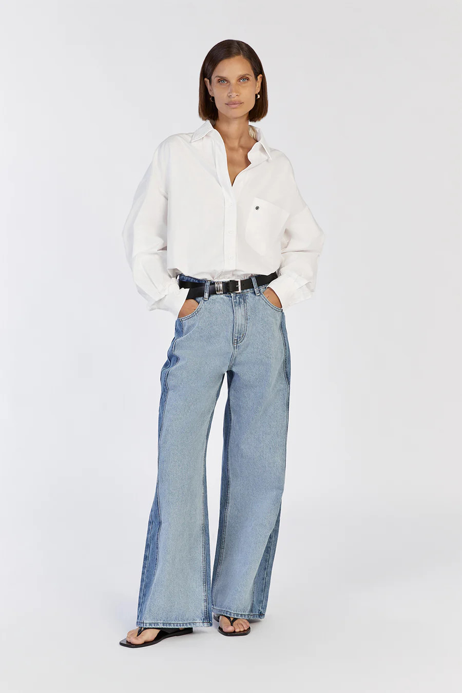 DALE 2 TONE DENIM JEAN | DISSH