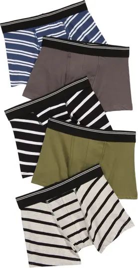 Tucker + Tate Kids' Assorted 5-Pack Trunks | Nordstrom | Nordstrom