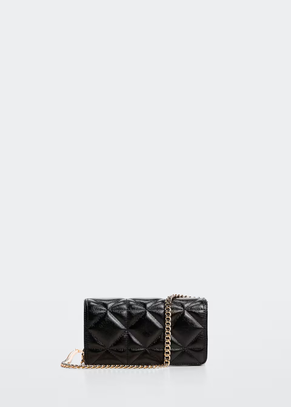 Quilted bag with chain handle -  Women | Mango United Kingdom | MANGO (UK)