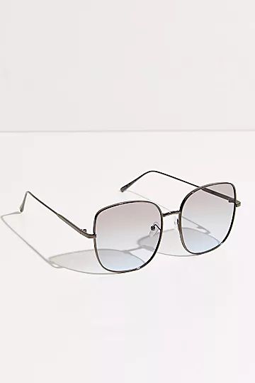 Mellow Metal Square Sunglasses | Free People (Global - UK&FR Excluded)