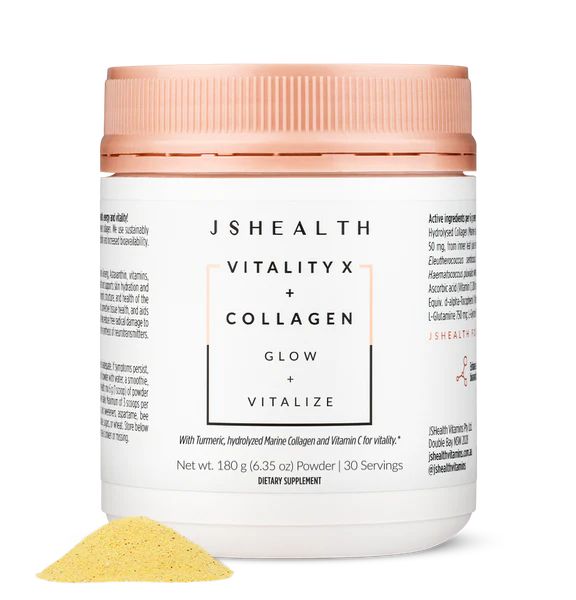 Vitality X + Collagen Powder - 180g | JS Health (UK & US)