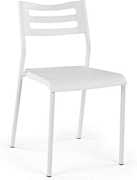 Lucky Theory Humble Crew Lightweight Desk Chair, Plastic, White White 19D x 16W x 30H in | Amazon (US)