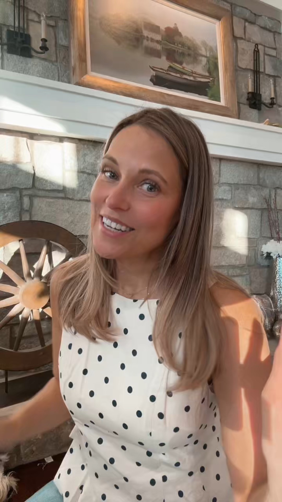 Polka dots are IN!

Wearing medium.

#LTKMidsize #LTKootd #LTKOver40