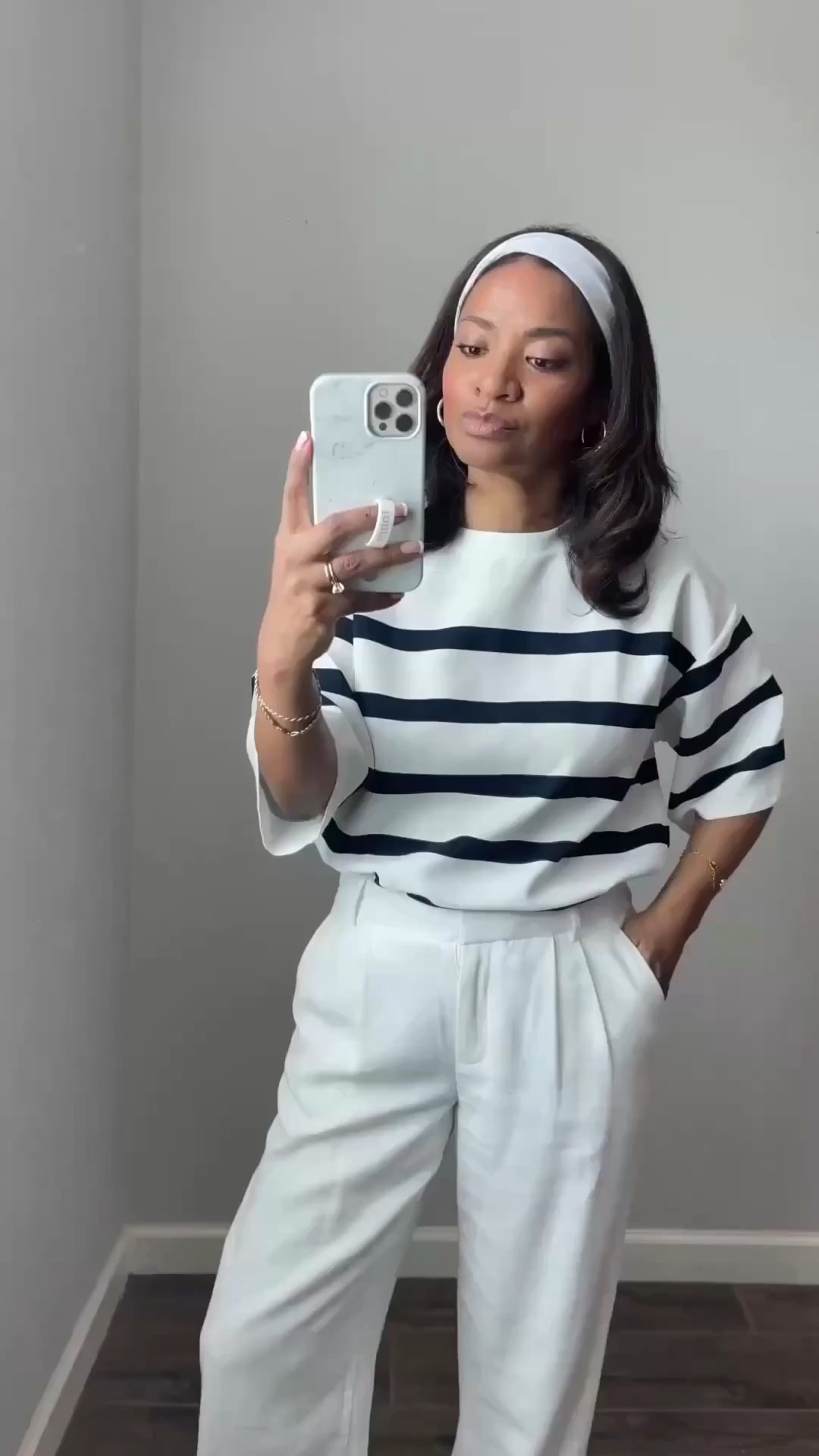 Back in stock! I’m wearing a size 27

#ltkover40 #ltkootd