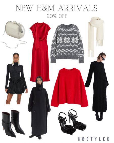 Sharing some of my favorite new arrivals for winter and the holiday season from H&M! All finds are 20% off! 

Holiday outfit ideas, winter fashion finds, winter outfit ideas 

#LTKSeasonal #LTKfindsunder100 #LTKstyletip