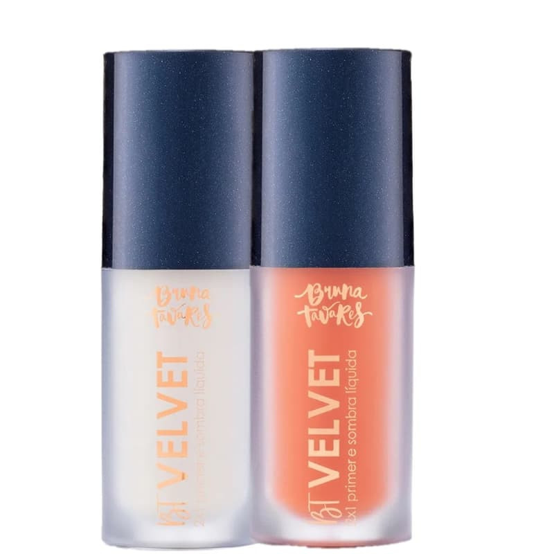 Kit Bruna Tavares BT Velvet 2x1 Tangerine e Off White (2 Produtos) | Beleza Na Web (BR)