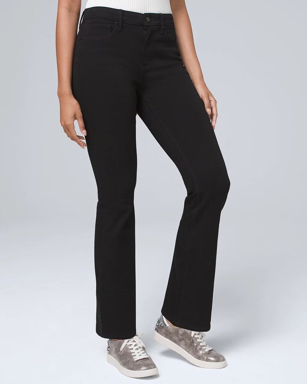 High-Rise Sculpt Skinny Flare Jeans | White House Black Market | White House Black Market