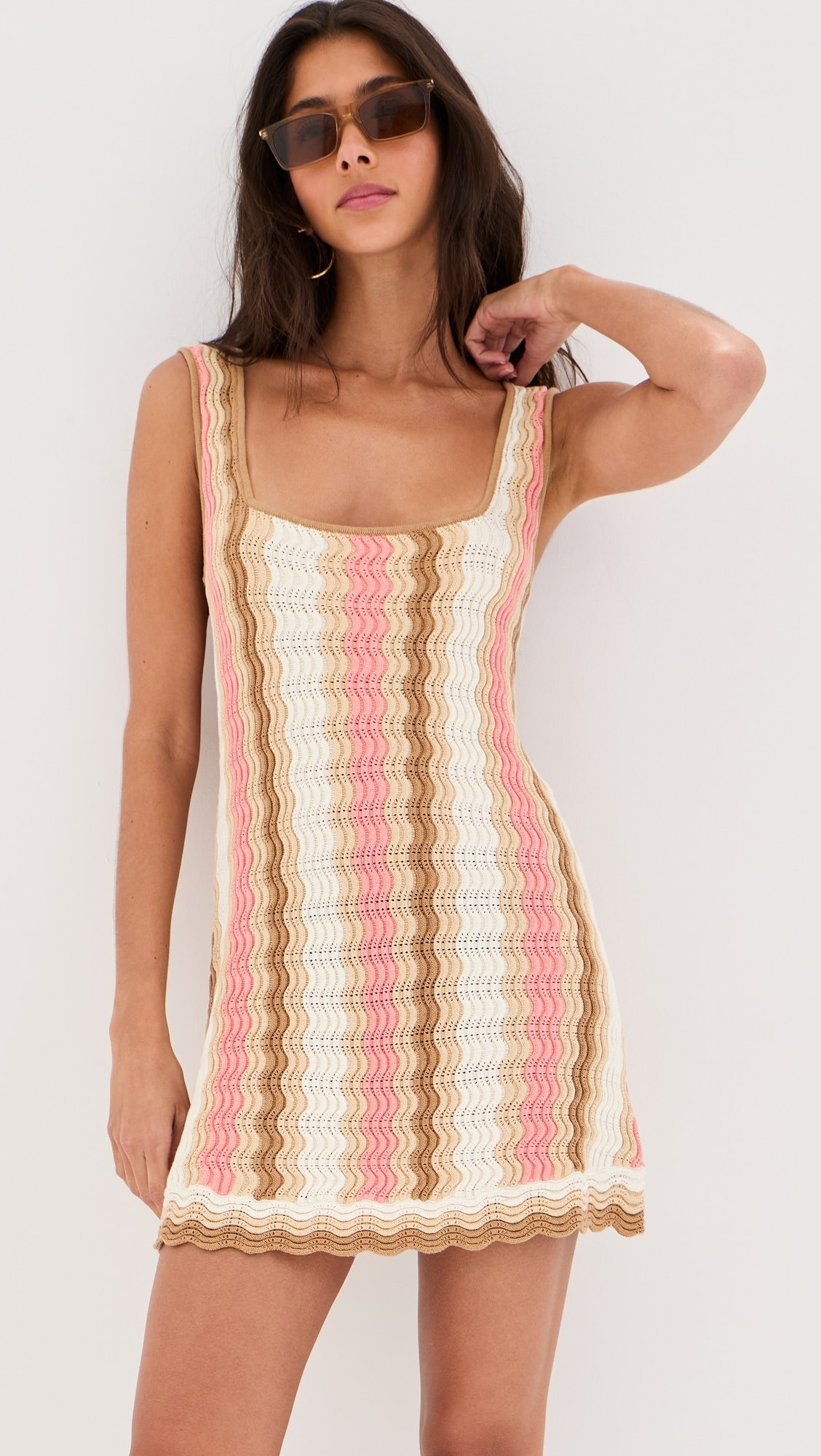 Nadia Wavy Stripe Mini Dress | Shopbop