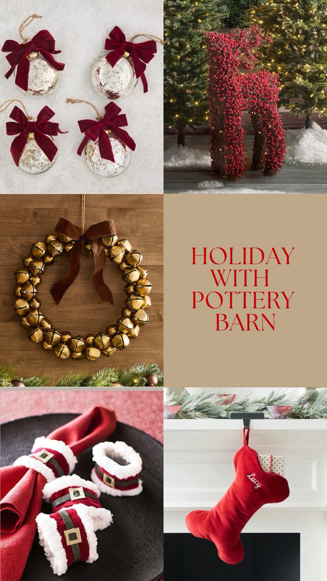 🎄✨ Holiday Magic is Here! ✨🎄

Pottery Barn’s Christmas decor is absolutely stunning this year—and I rounded up my favorite finds (some best sellers!) to help you bring cozy, festive charm into every corner of your home.

✨And yes…the viral pre-lit garlands + twinkling string lights are back to give your space that warm, magical glow straight out of a holiday movie 🕯️❄️✨

🎄 Pre-lit trees – Classic, elegant, and easy to style with ornaments or left beautifully minimal.
 🕯️ Candle holders – Add a soft, golden glow to your mantel, dining table, or entryway.
 ✨ Ornaments – Mix and match timeless classics with playful statement pieces for a tree that feels uniquely yours.
 🌿 Wreaths – Hang on your front door, windows, or even above your mantel for an instant festive touch.
 🧦 Stockings – Chic and cozy, perfect for layering across the mantel and ready to be filled with holiday surprises.
 🛏️ Bedding – Bring the holiday spirit into the bedroom with cozy, seasonal layers.
 🎁 Tree skirts – Tie your whole holiday look together with a beautiful base for your Christmas tree.

The best part? These pieces aren’t just festive—they’ll help you create a warm, inviting space your family and guests will remember all season long 🏡✨.

Shop my favorite Christmas finds now before they sell out 🛒🎁
 #PotteryBarn #LTKHoliday 

#LTKHome #LTKSeasonal #LTKHome #LTKSeasonal