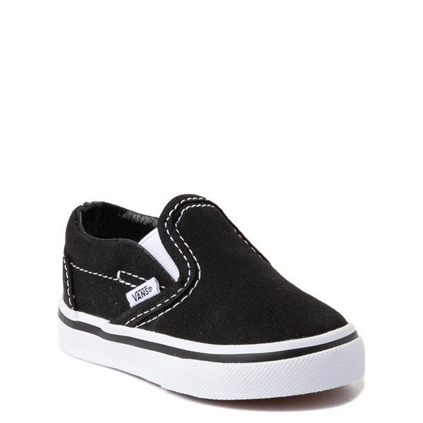 Vans Slip On Skate Shoe - Baby / Toddler - Black | Journeys