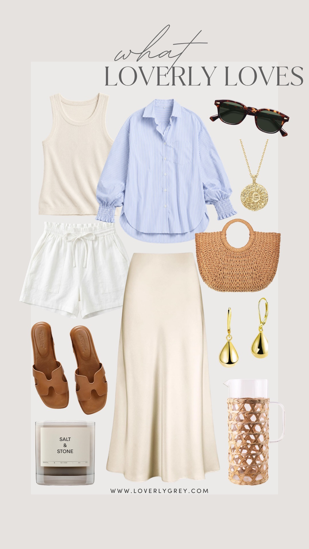 Love these chic summer picks from Amazon! You'd never know they were such an affordable pricepoint- they look so high end! Timeless favorites for rewear again and again.

Loverly grey, amazon fashion finds, affordable capsule wardrobe, how to style blue striped button down, womens fashion, summer outfit ideas 

 #LTKSeasonal