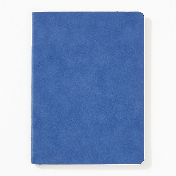 Navy Blue Suede Journal | Paper Source | Paper Source