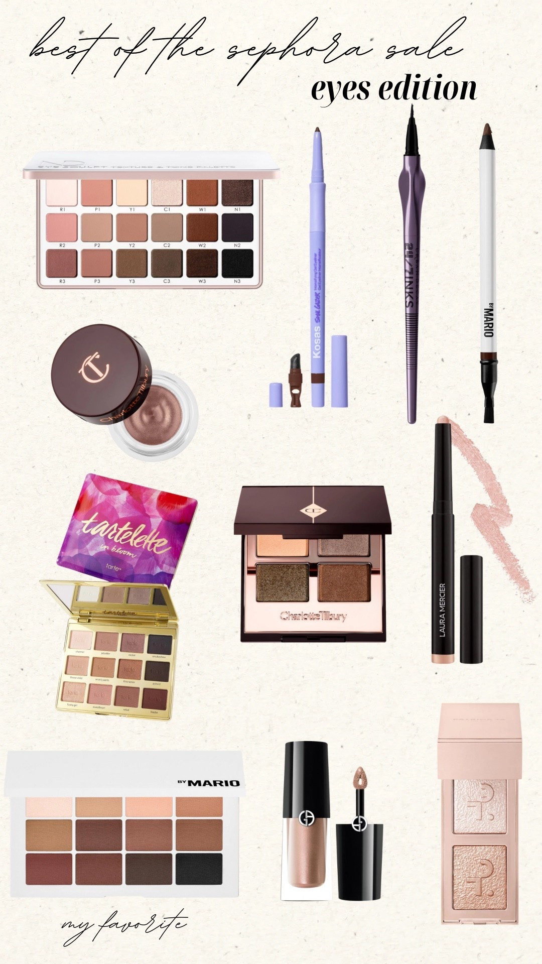 Sephora sale: eyes edition 

#LTKBeauty #LTKSaleAlert