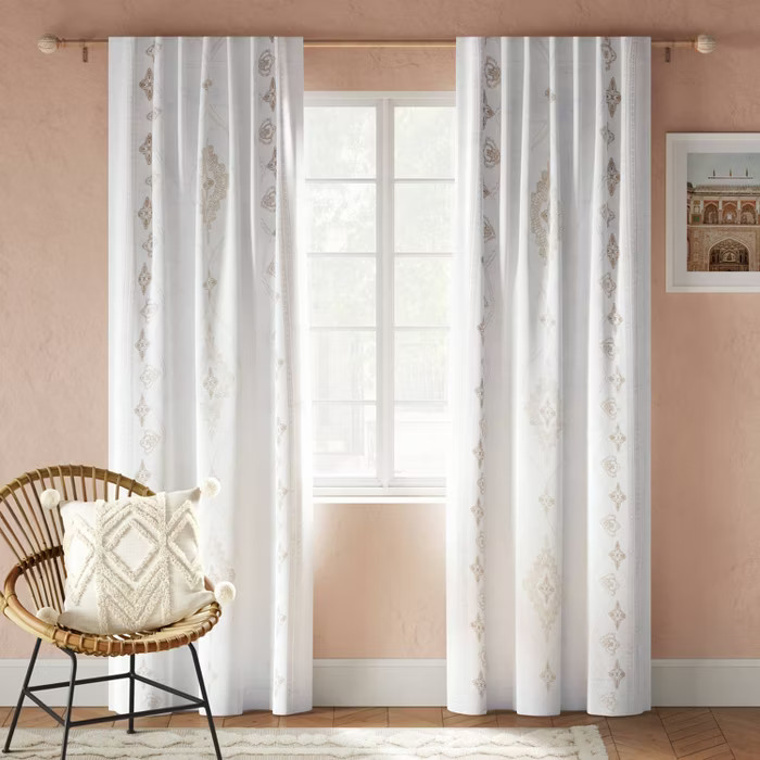 Amira Printed Blackout Curtain Panel - Opalhouse™ | Target