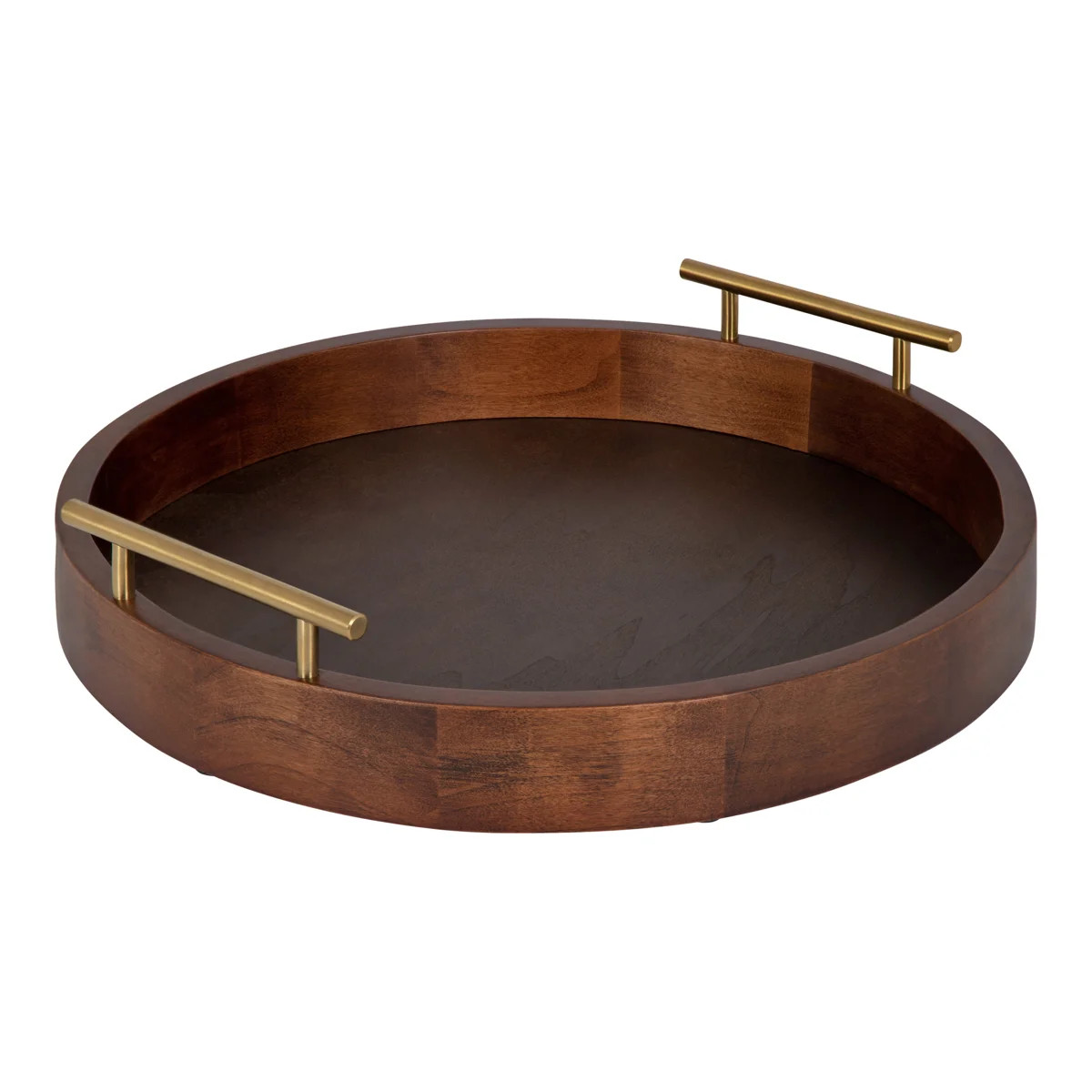Norvan 18'' W Round Decorative Tray | Wayfair North America