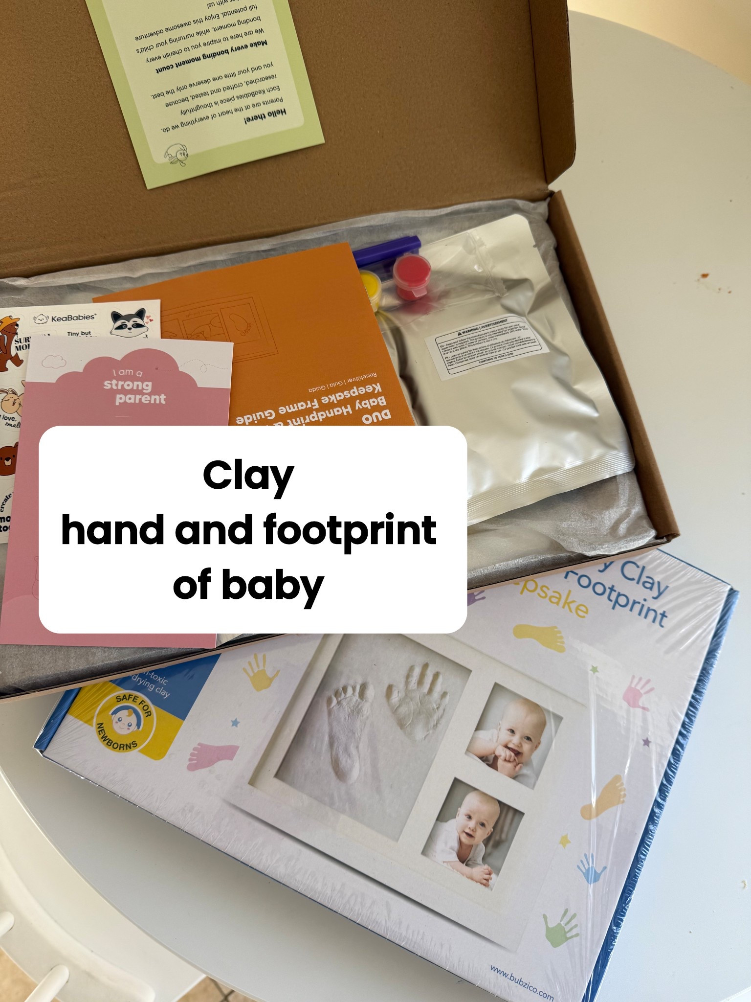 Clay hand and footprint 👣 of baby

#LTKKids #LTKBump #LTKBaby