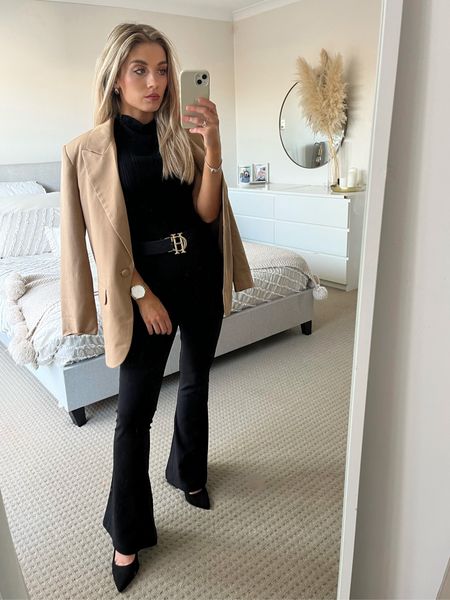 I’m wearing the petite size in the blazer and the pants but I’ve tagged the petite and the regular sizes! 

Belt - HC Classic Belt Reversible

https://www.hollandcooper.com/products/hc-classic-belt-reversible-black-tan

#LTKstyletip #LTKaustralia #LTKfit