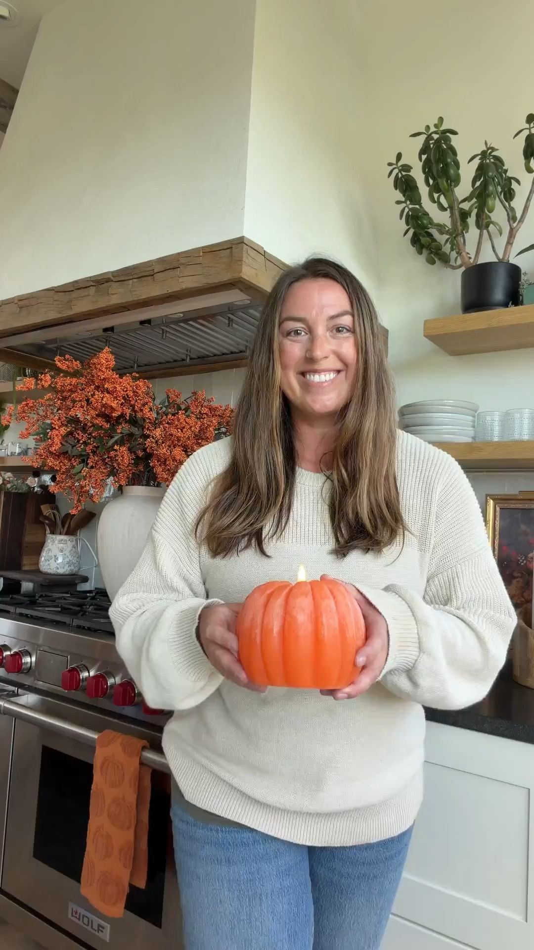 These pumpkin candles are such a cute way to bring a little fall into your home. 🤎🍂

I love the cozy glow and seasonal charm they add without the worry of an open flame. They’re the perfect little accent for a mantel, coffee table, shelf, or centerpiece and make everything feel a bit warmer and more inviting.

The cutest fall detail without spending a fortune. ✨

#LTKHome #LTKmomlife #LTKSeasonal