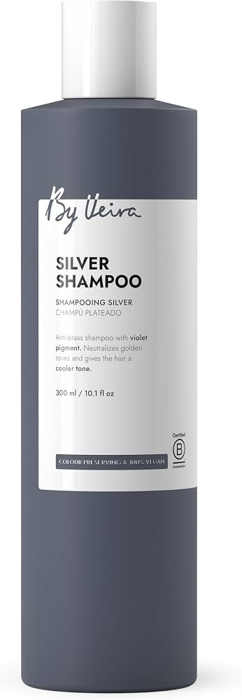 Silver Shampoo 10.1 Fl Oz, Anti-brass, Violet pigments Neutralizes Golden Tones & Gives Cool Tone... | Amazon (US)