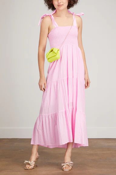 Lorraine Dress in Pink Rose | Hampden Clothing