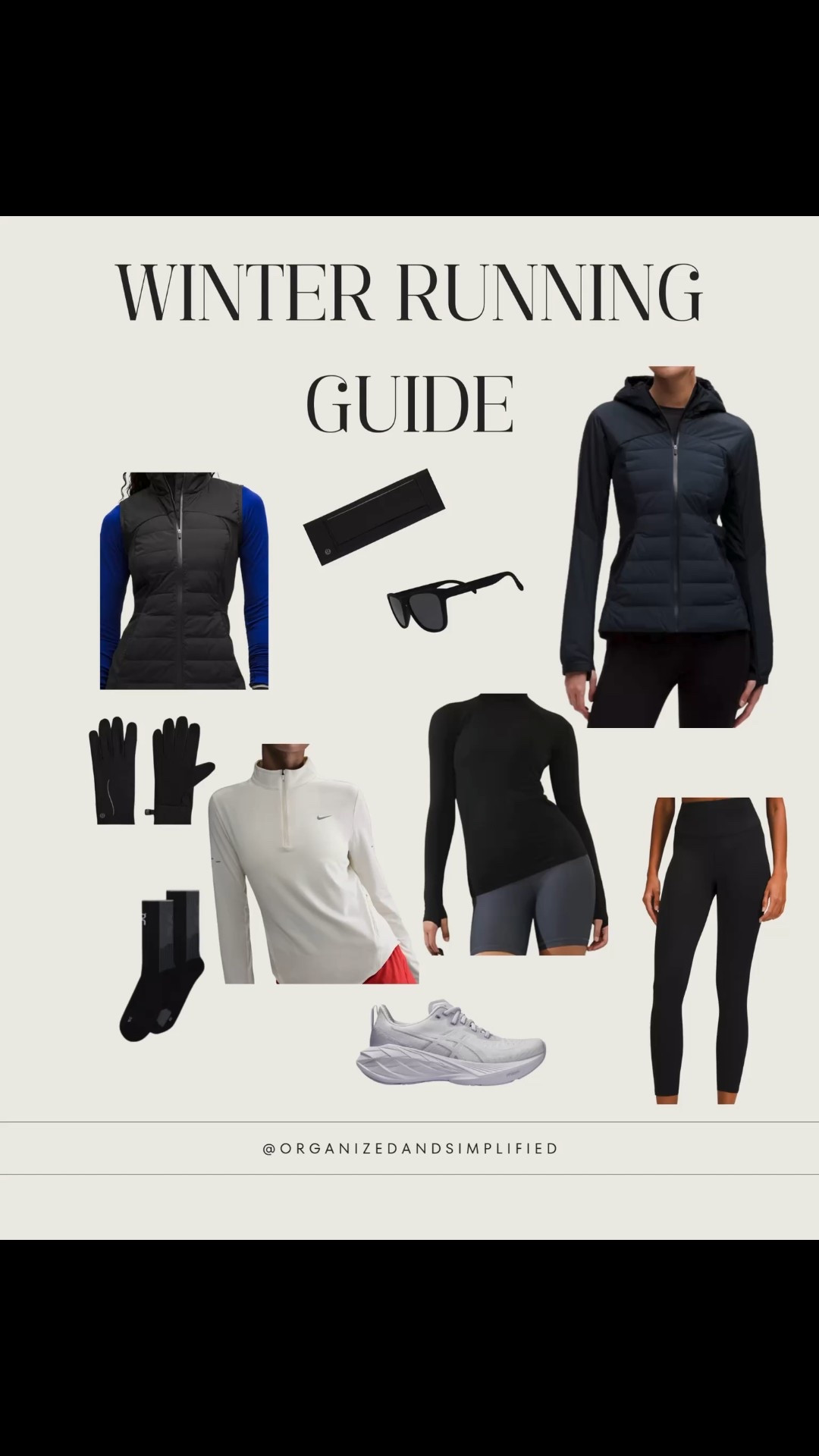 I love running even though it’s still freezing in Chicago!  It just takes a little more planning and a lot more layers!  These are my favorite pieces to stay warm in the below freezing temperatures!  

I recently switched from Brooks to ASICS for my running shoes and I love how they feel! 

I won’t run in another pair of pants.  They stay up the entire time and keep me warm! 

#LTKActive