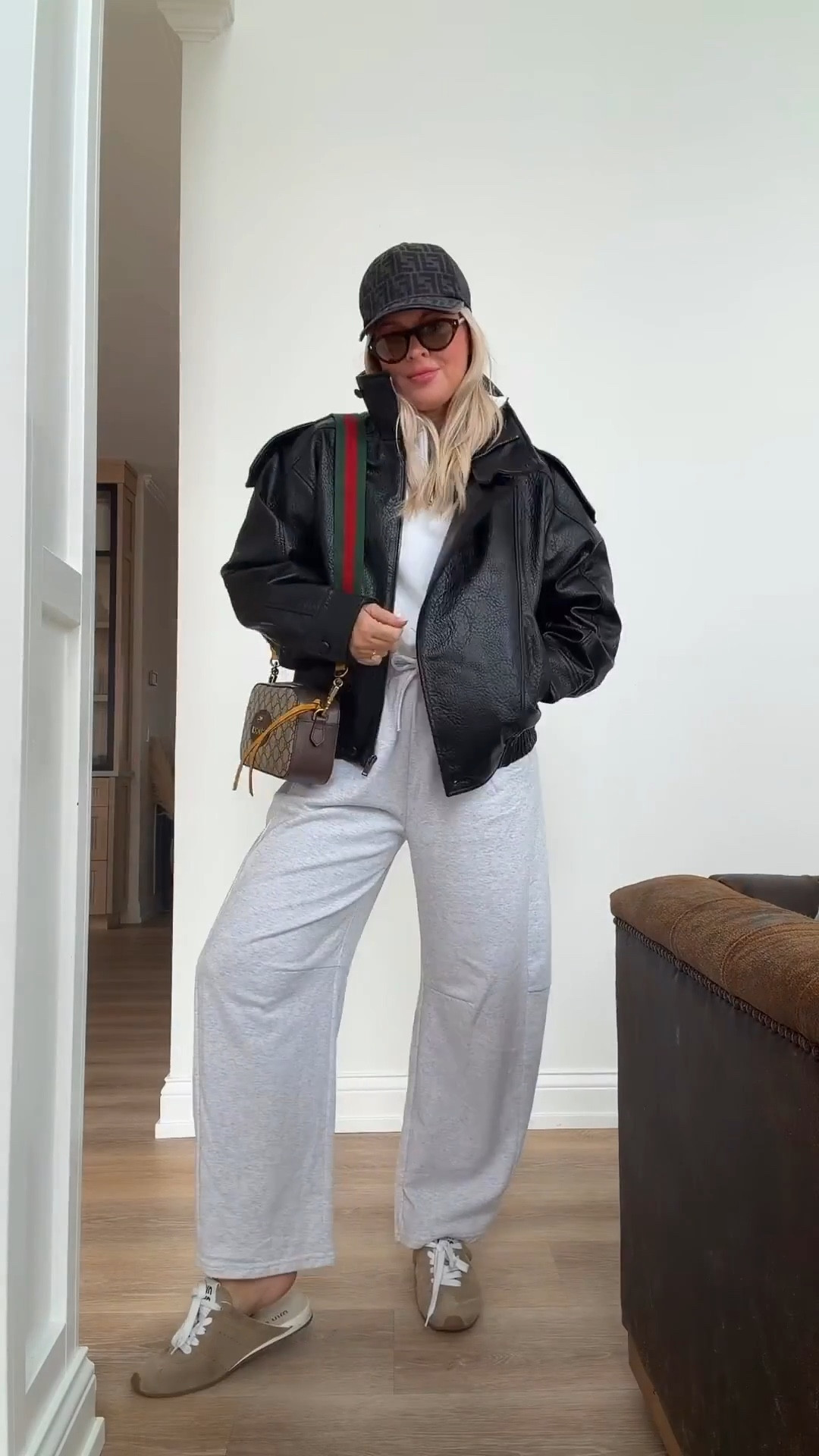 Still wearing this jacket nonstop. Styled it another way with my favorite Amazon sweats!!! 

Bomber jacket. Sweats. Casual. Elevated casual. 

#LTKActive #LTKSeasonal #LTKootd