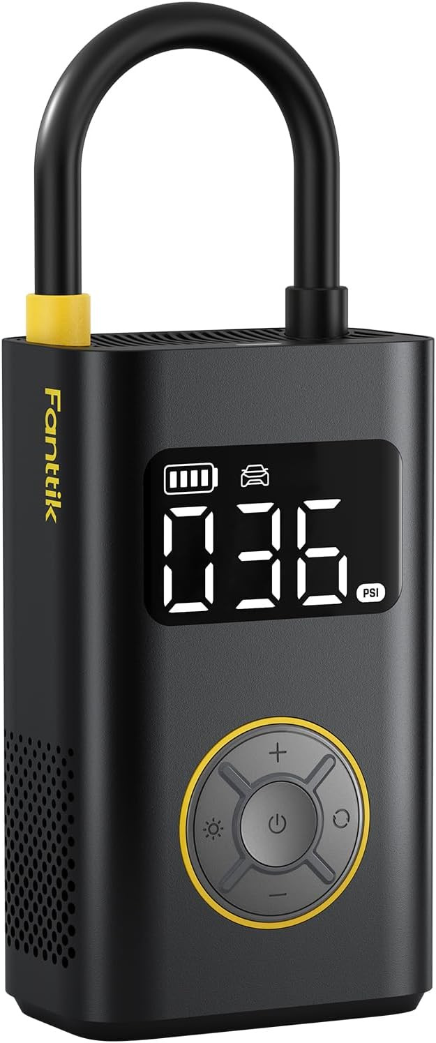 Fanttik X9 Pro Portable Tire Inflator for Motorcycle, 27s Fast Inflate Electric Bike Pump with Di... | Amazon (US)