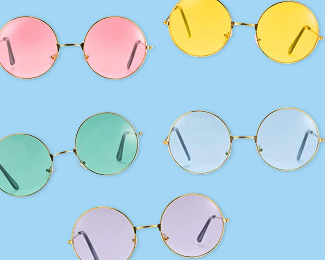 Dazed and Engaged Bachelorette Party Sunglasses  Round 70s - Etsy | Etsy (US)