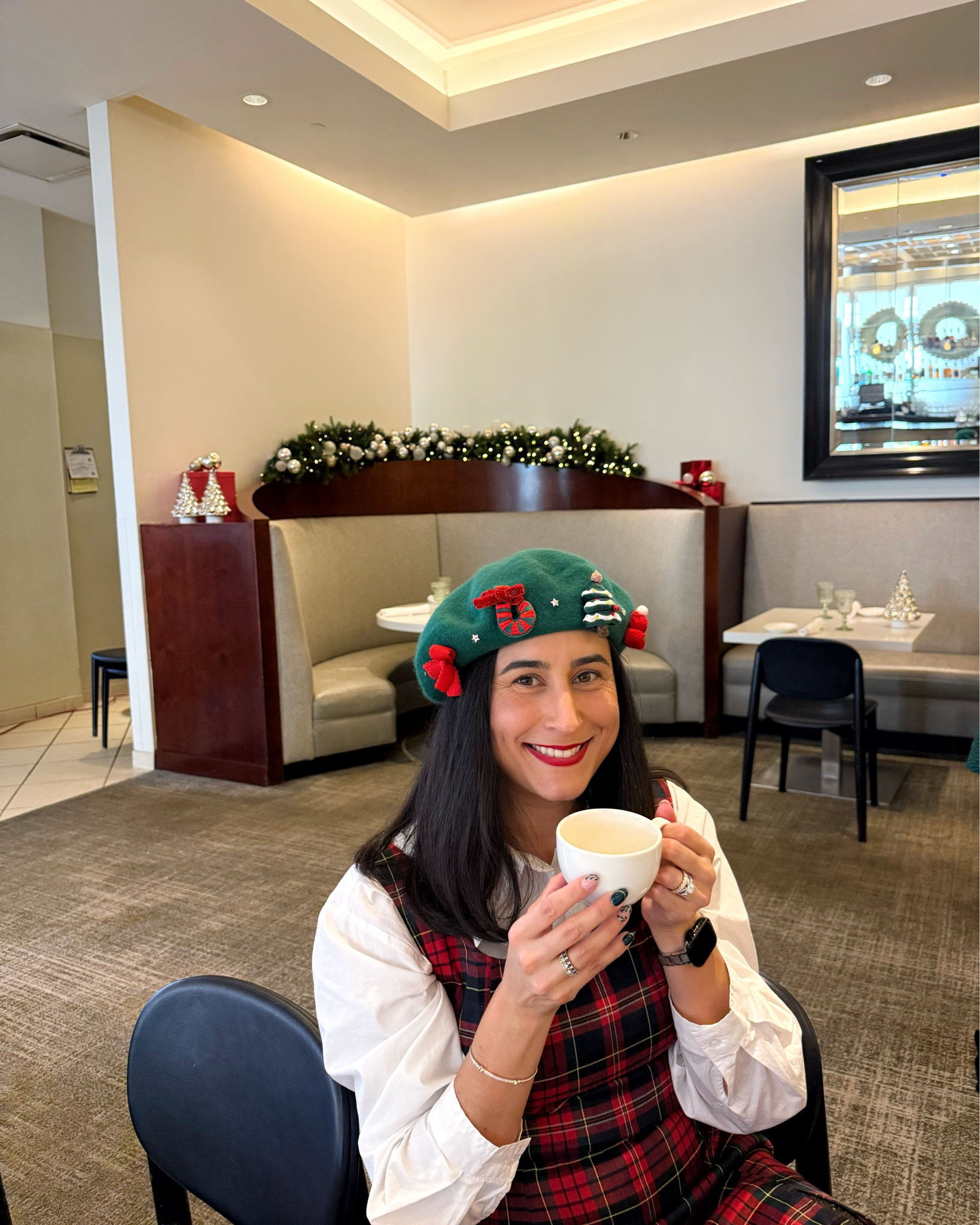 I felt so good in this outfit! I enjoy embracing the spirit of the holidays with my outfits whenever I can. Whether it’s something I’m wearing to the office or out and about, I try to incorporate holiday touches where I can. Sometimes it’s head to toe Christmas like this outfit, other times it’s some Christmas jewelry but either way, I wear what brings me joy 🎄 

Holiday outfit l Christmas outfit 

#LTKHoliday #LTKootd #LTKFindsUnder50