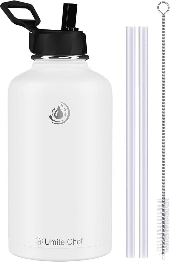 Umite Chef Water Bottle, Vacuum Insulated Wide Mouth Stainless-Steel Sports 18-87OZ Water Bottle ... | Amazon (US)
