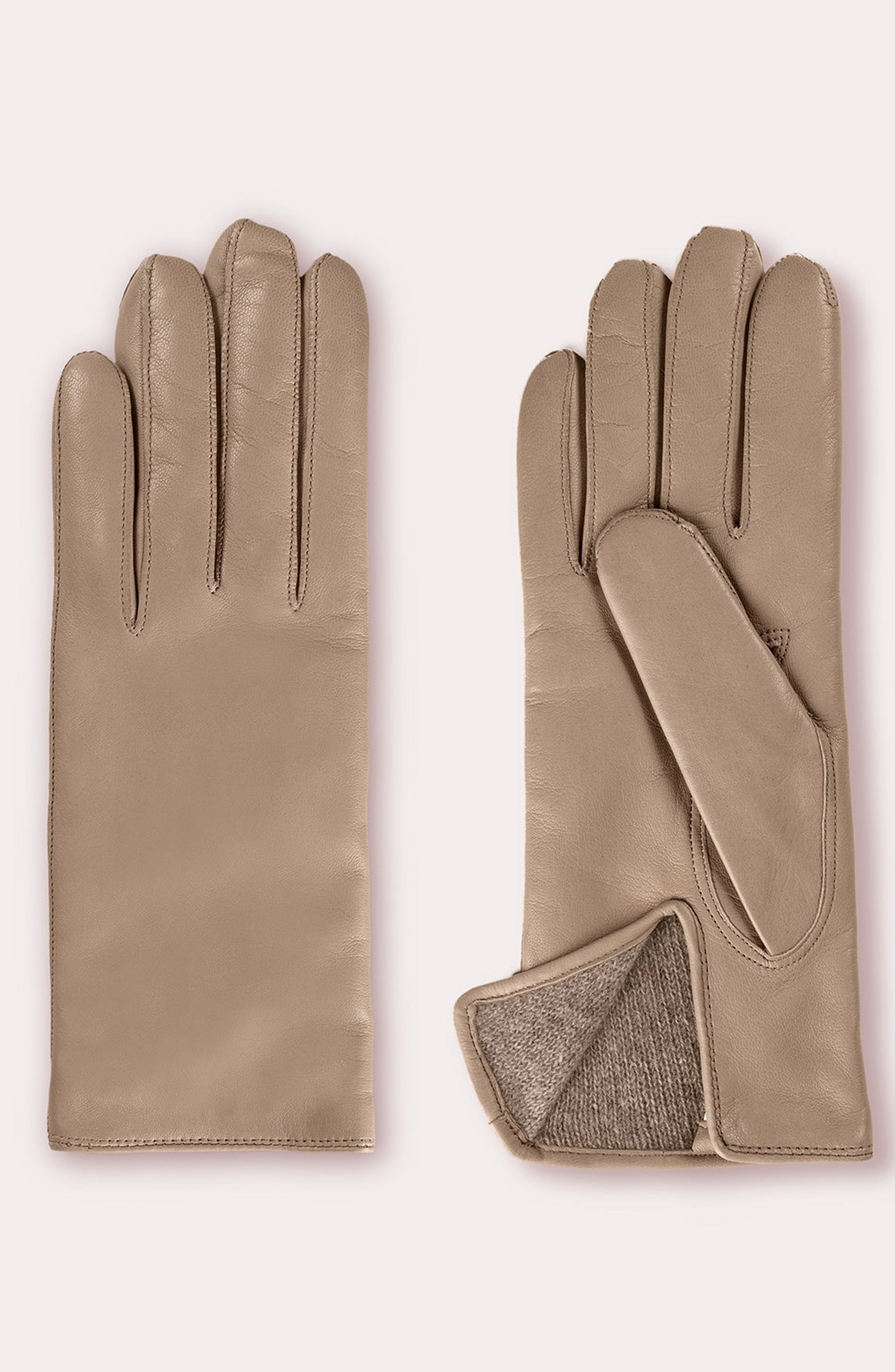 Seymoure Classic Kelly Leather Cashmere Lined Gloves | Nordstrom | Nordstrom