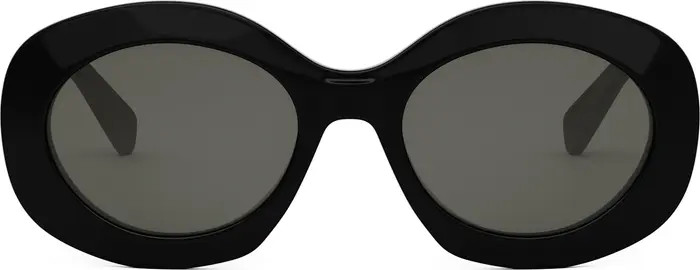 Triomphe 54mm Round Sunglasses | Nordstrom