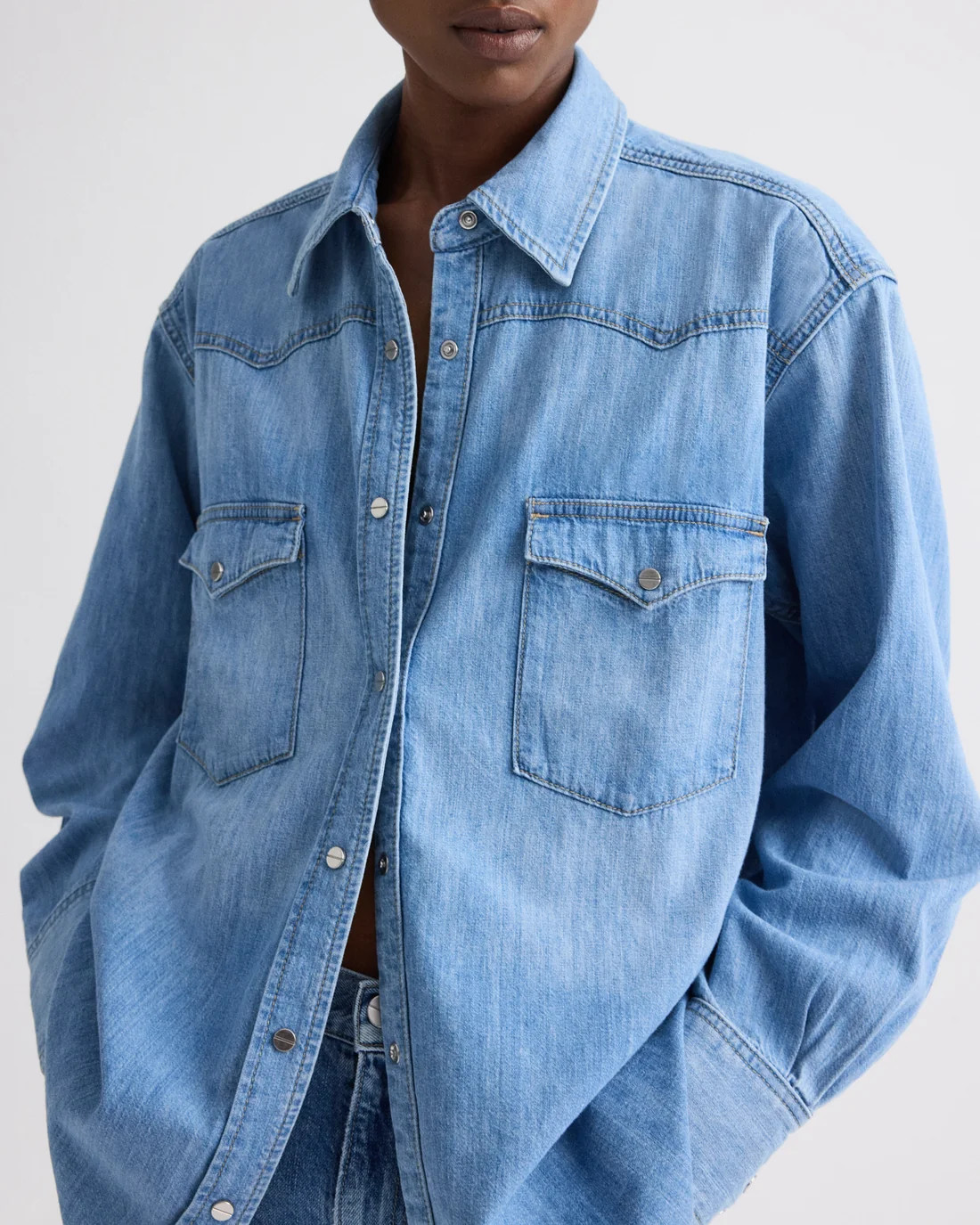 Women's Denim Shirt | TWP Clothing | TWP