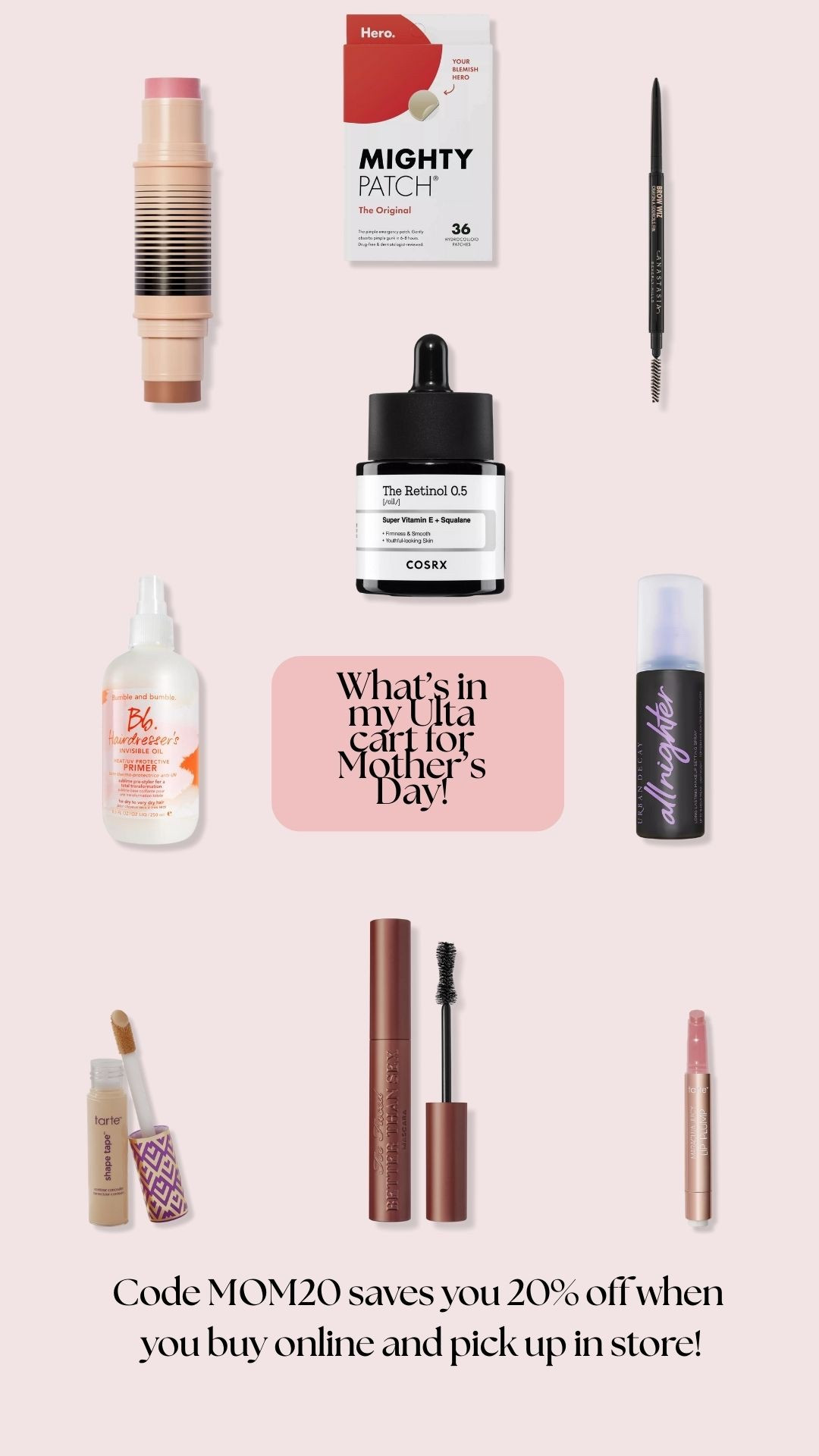 Shop my Ulta cart for their Mother’s Day sale! 

#LTKGiftGuide #LTKSaleAlert #LTKBeauty