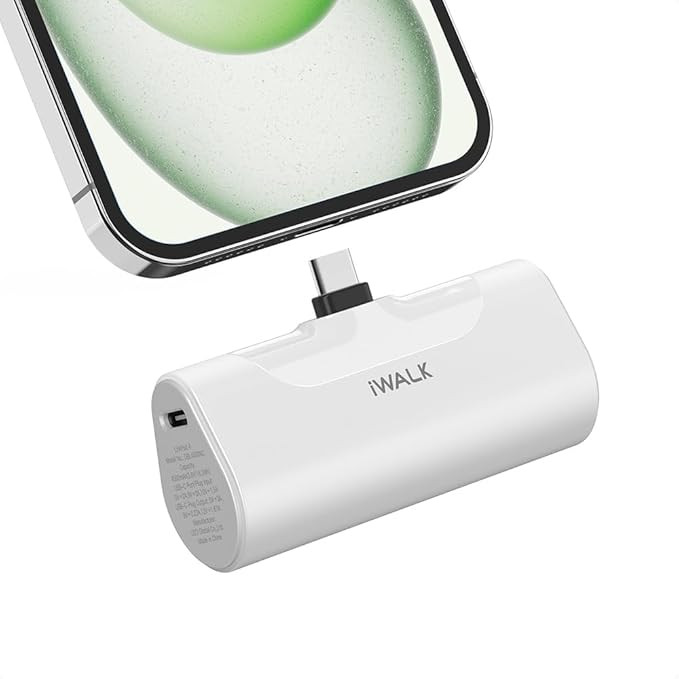 iWALK Mini Portable Charger 4500mAh,USB-C 20W Power Bank with Fast Charging,Compatible with iPhon... | Amazon (UK)