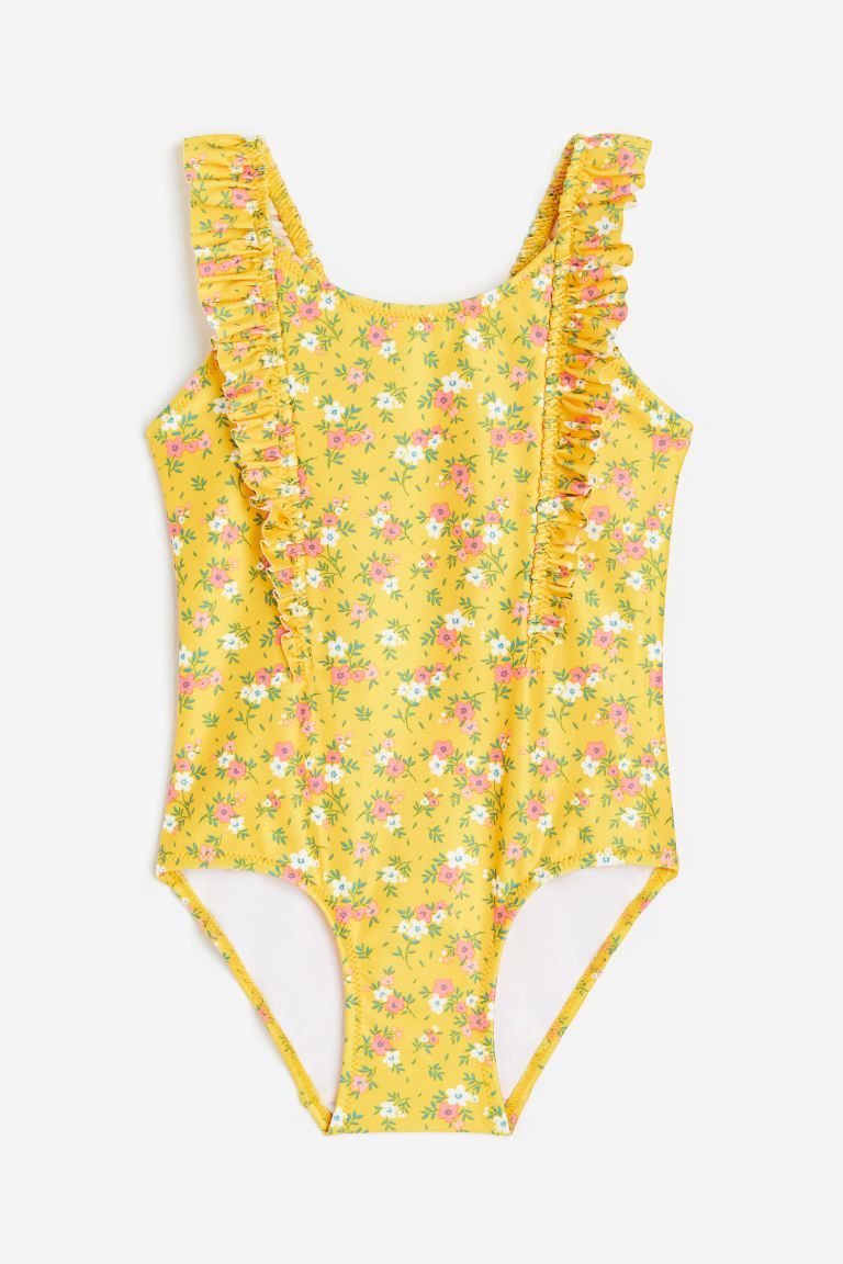 Ruffle-trimmed Swimsuit | H&M (US)